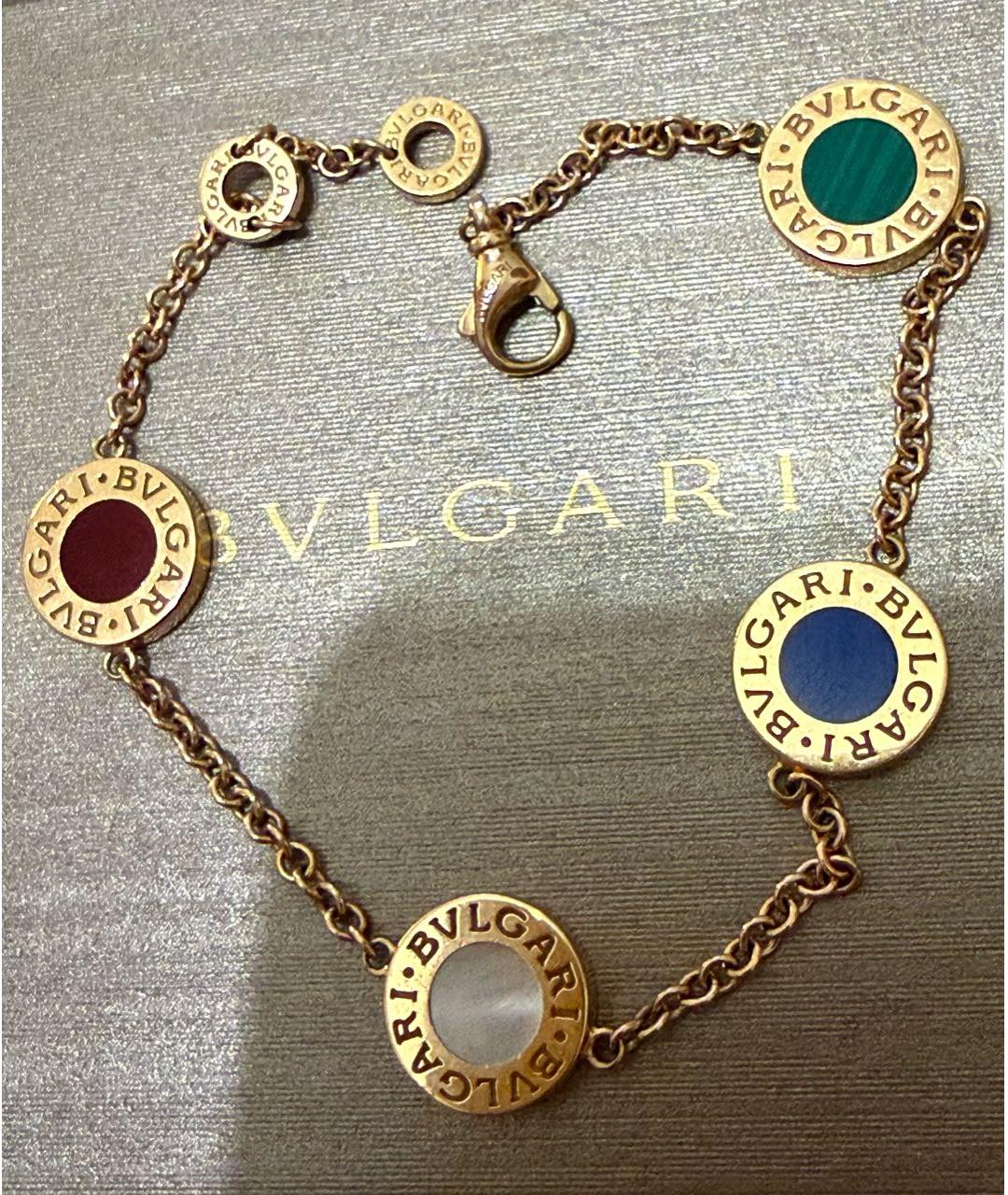 BVLGARI Желтый браслет из желтого золота, фото 2