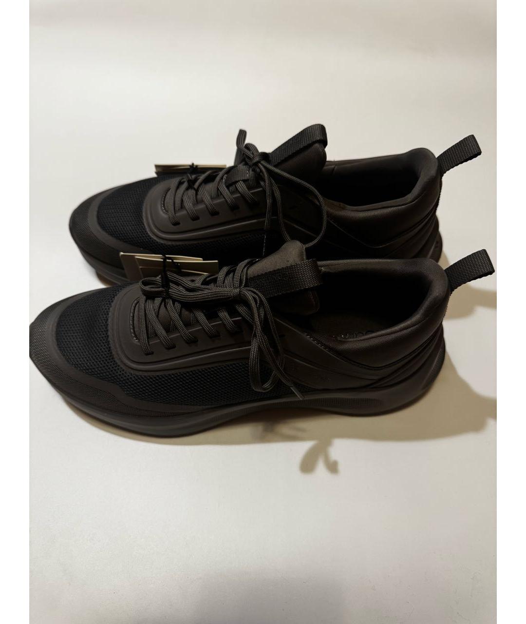 CALVIN KLEIN Антрацитовые низкие кроссовки / кеды, фото 6