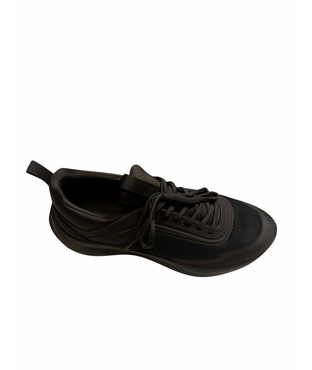 CALVIN KLEIN Антрацитовые низкие кроссовки / кеды, фото 1