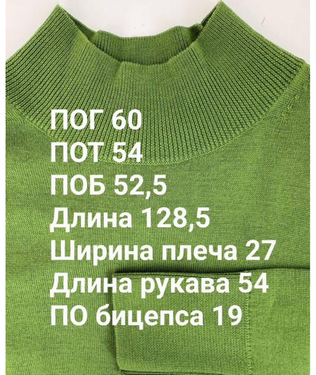 COS Зеленые шерстяное повседневное платье, фото 5