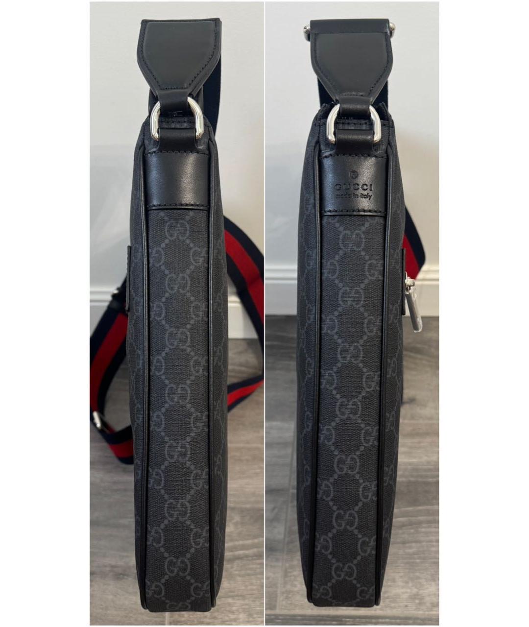 GUCCI Черная сумка на плечо, фото 3