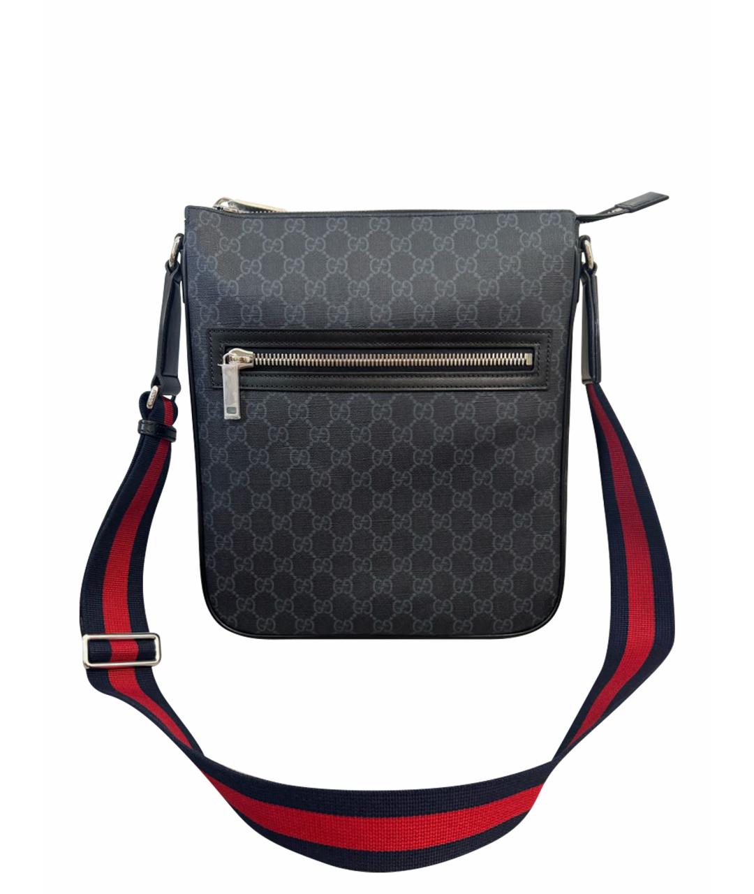 GUCCI Черная сумка на плечо, фото 1