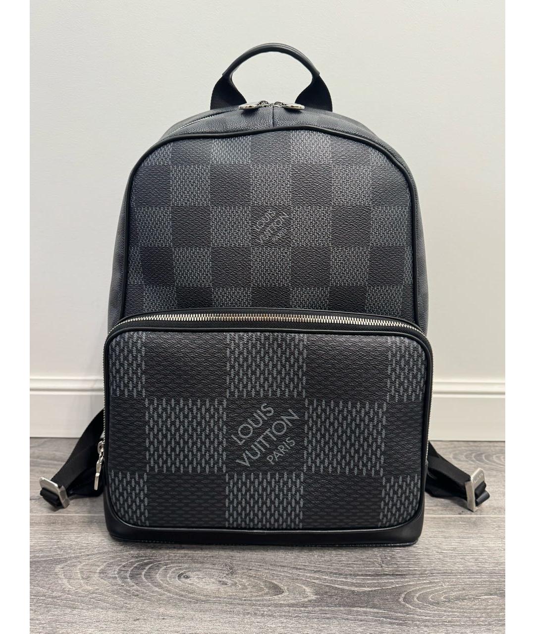 LOUIS VUITTON Черный рюкзак, фото 9