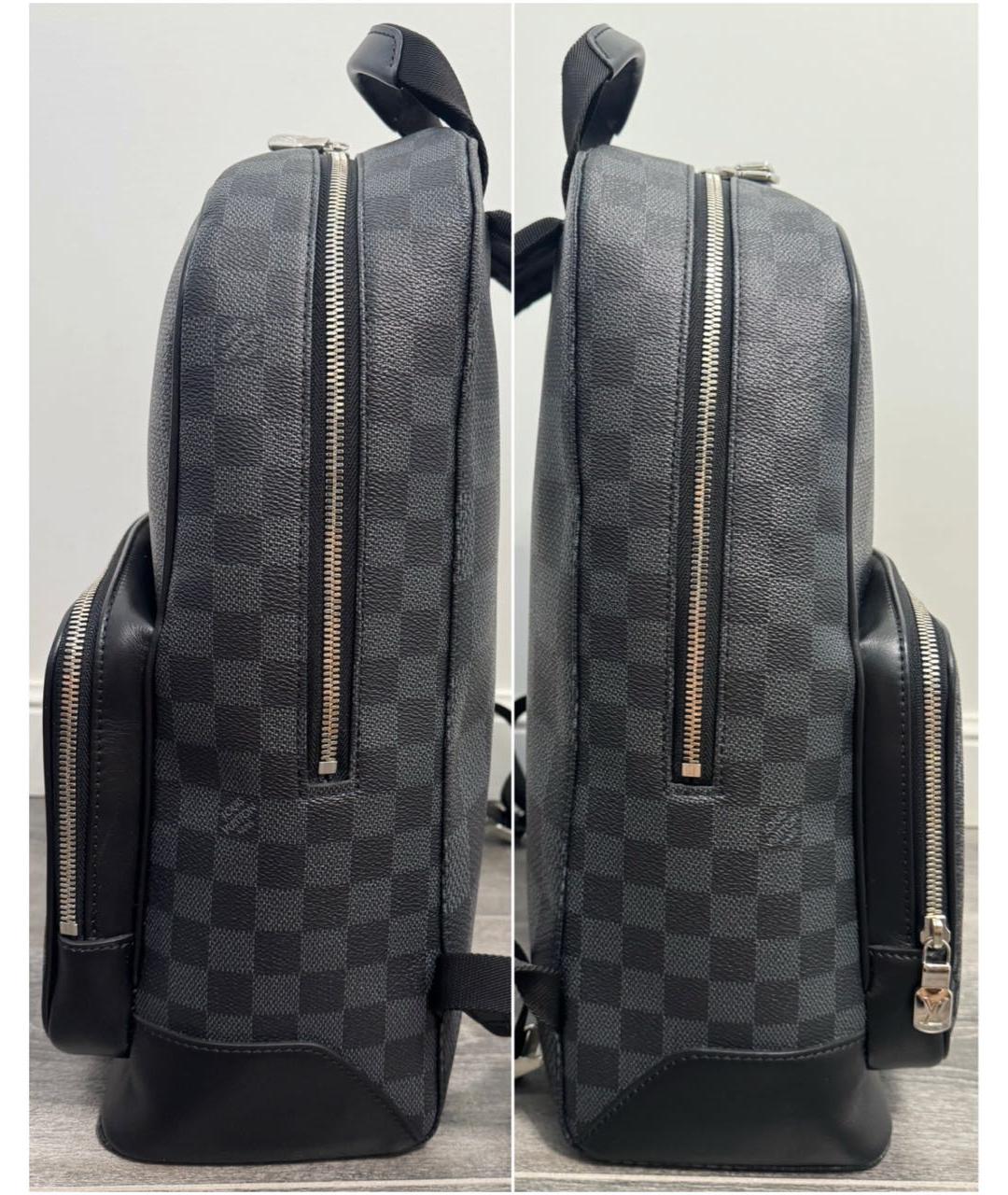 LOUIS VUITTON Черный рюкзак, фото 4