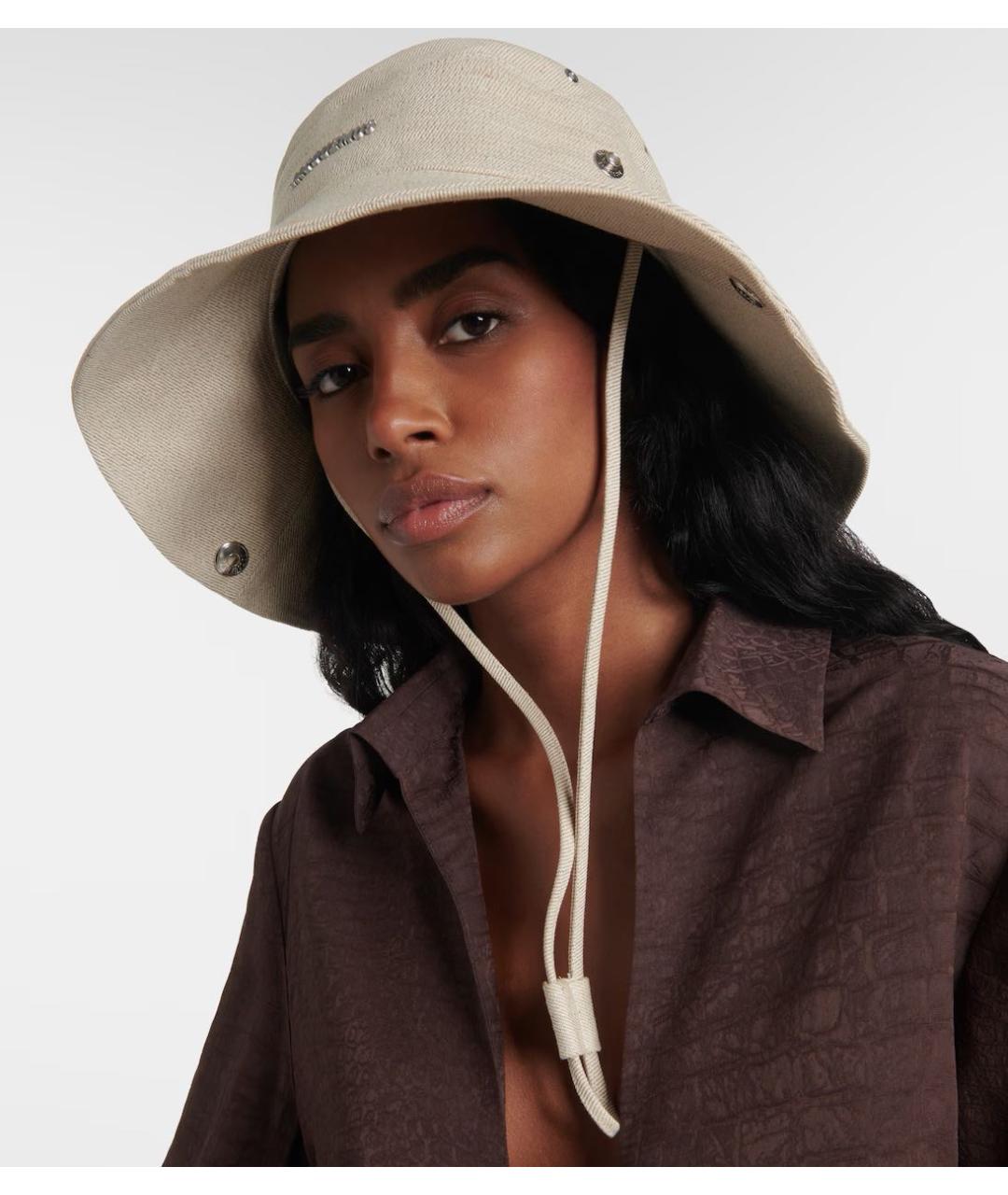 JACQUEMUS Хлопковая панама, фото 3