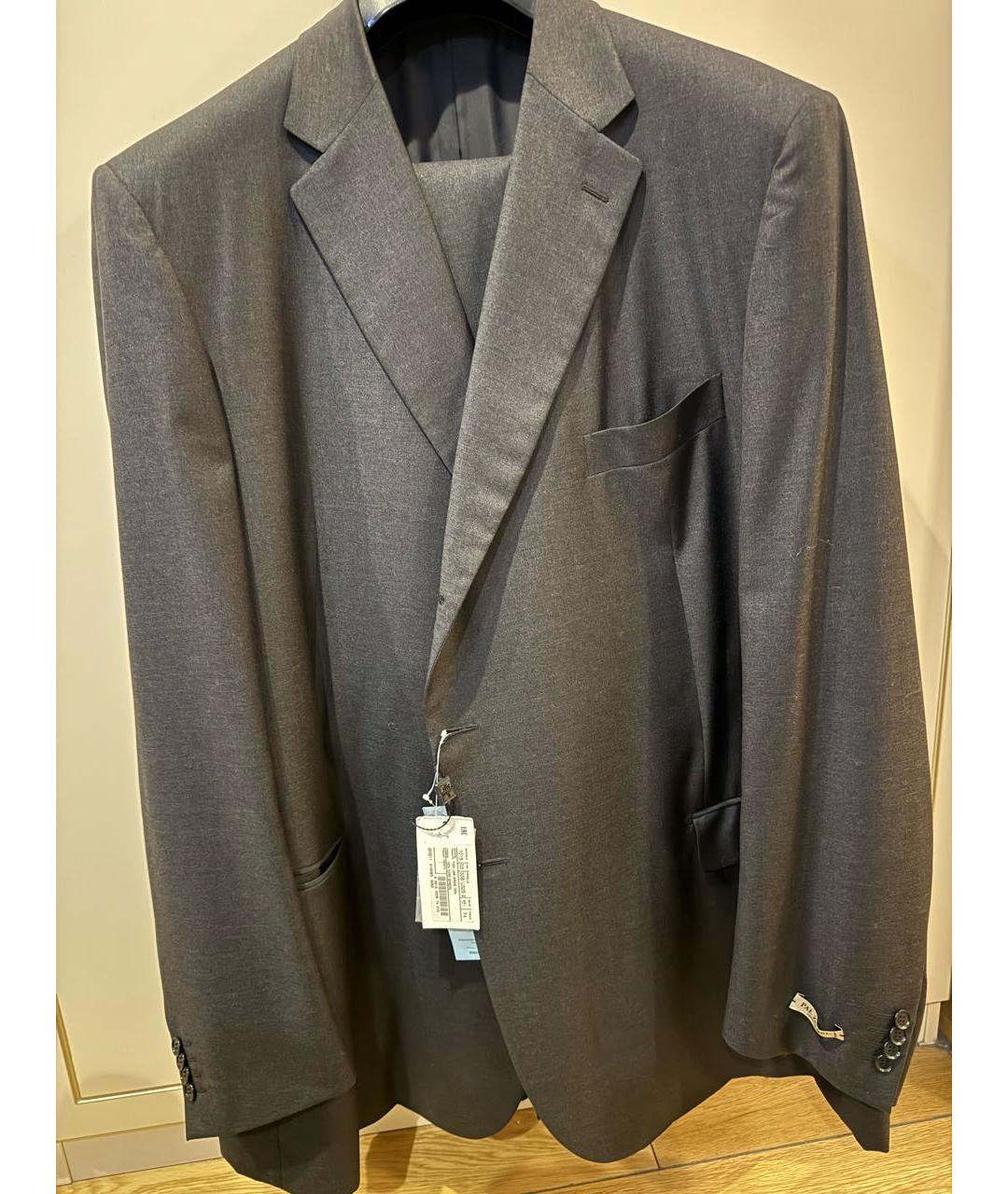 PAL ZILERI Серый классический костюм, фото 5