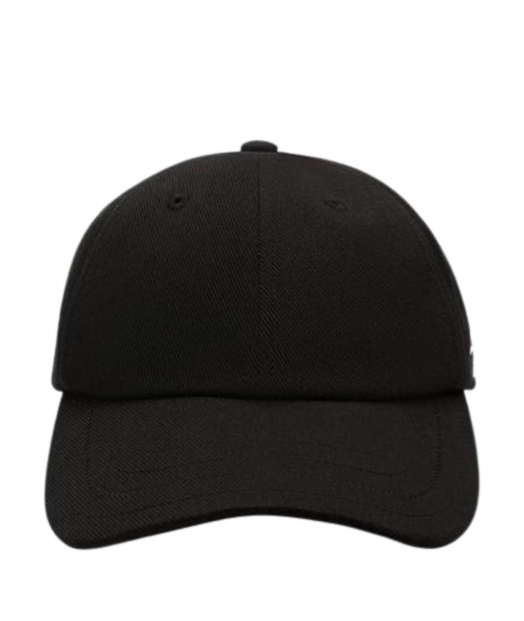 JACQUEMUS Черная хлопковая кепка/бейсболка, фото 1