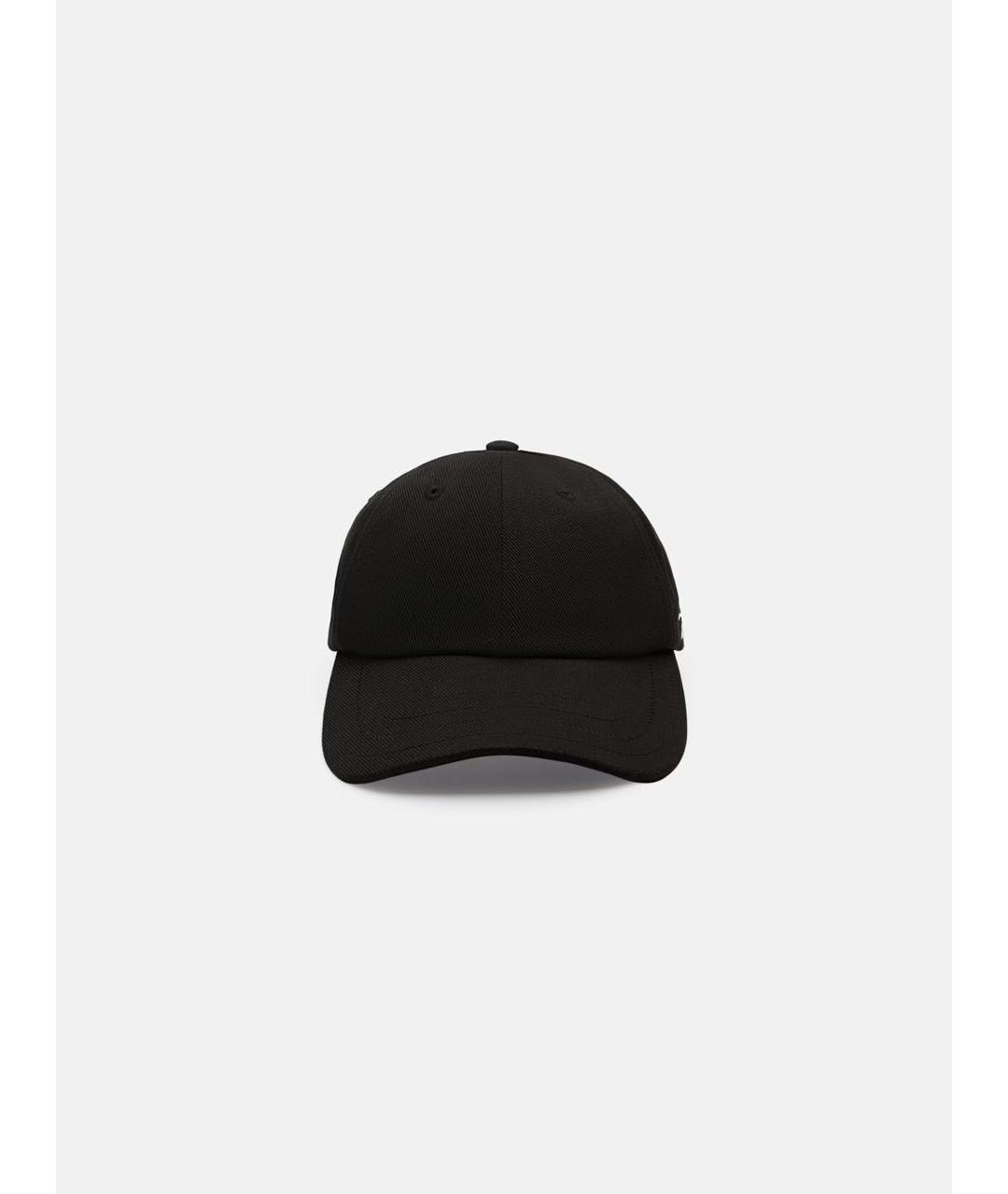 JACQUEMUS Черная хлопковая кепка/бейсболка, фото 4