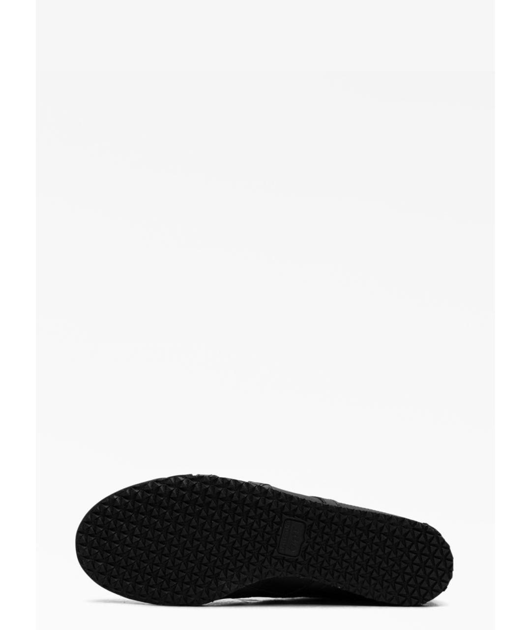 ONITSUKA TIGER Черные кожаные кеды, фото 5