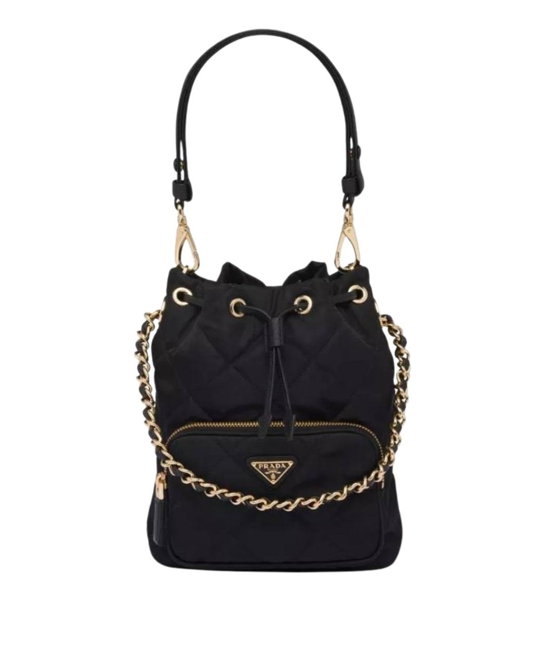 PRADA Черная сумка через плечо, фото 1