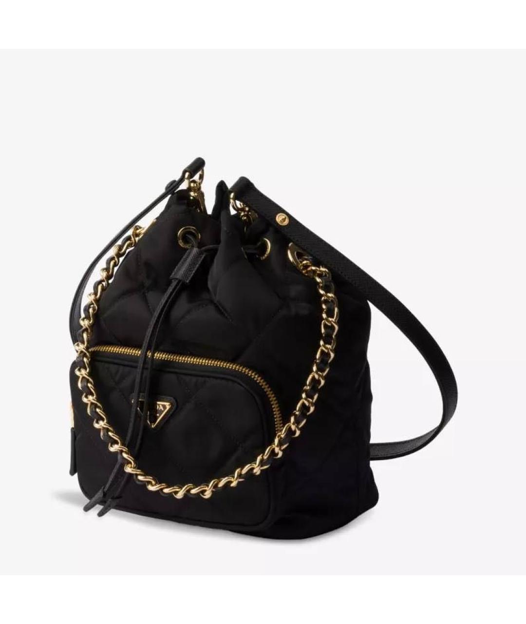 PRADA Черная сумка через плечо, фото 3