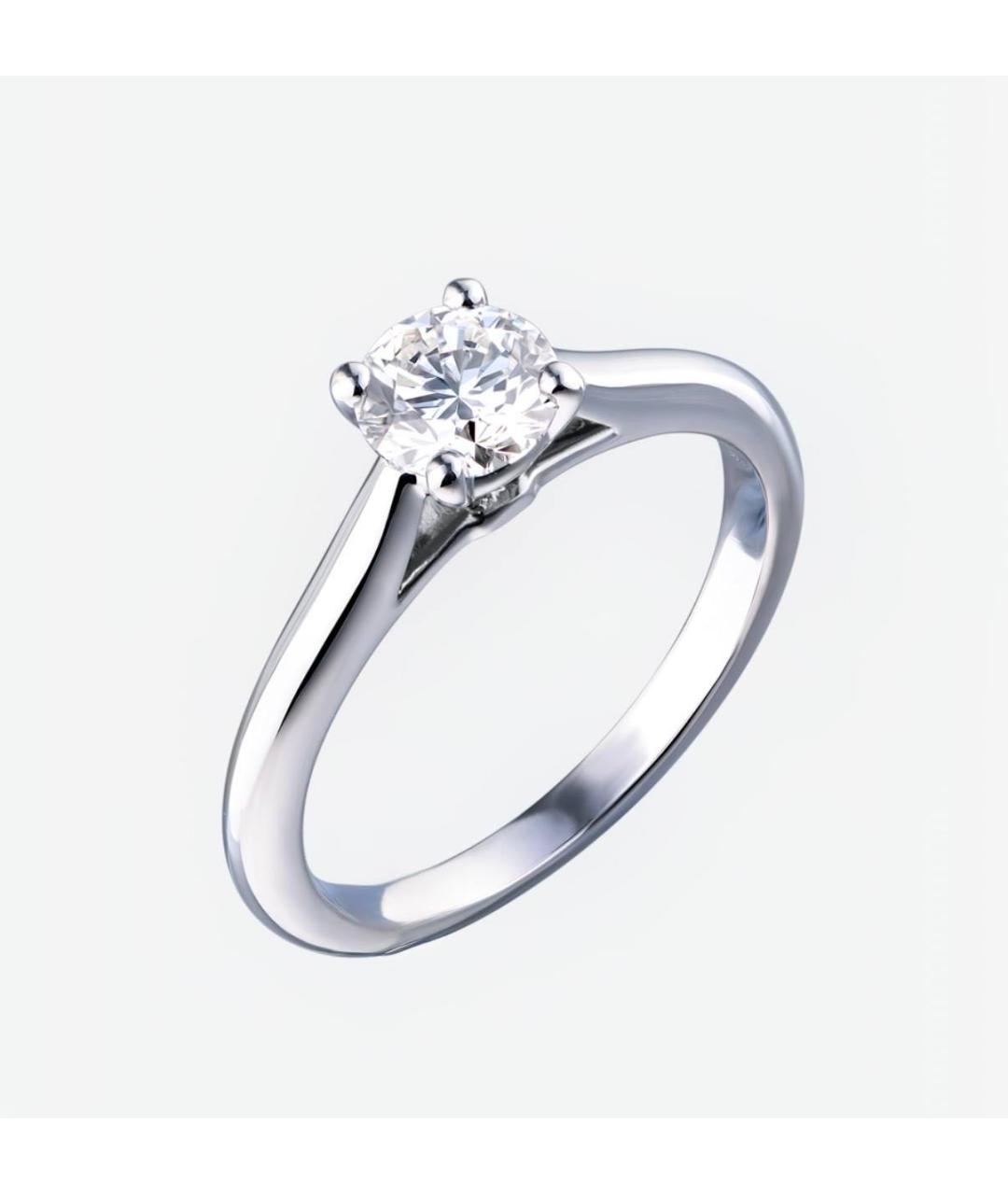 CARTIER Белое платиновое кольцо, фото 7