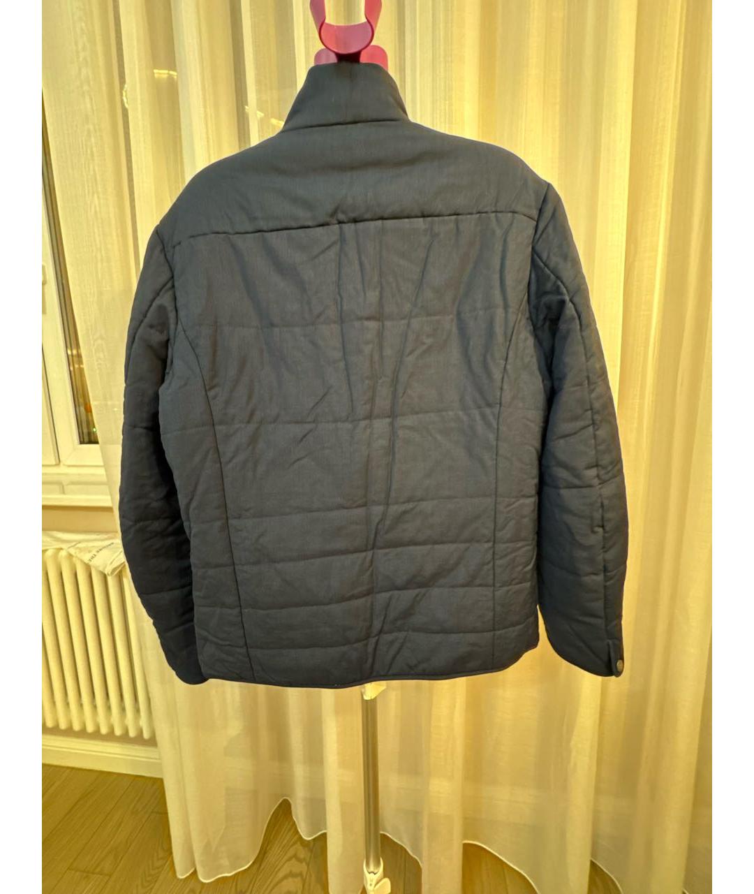 CANALI Темно-синяя куртка, фото 2