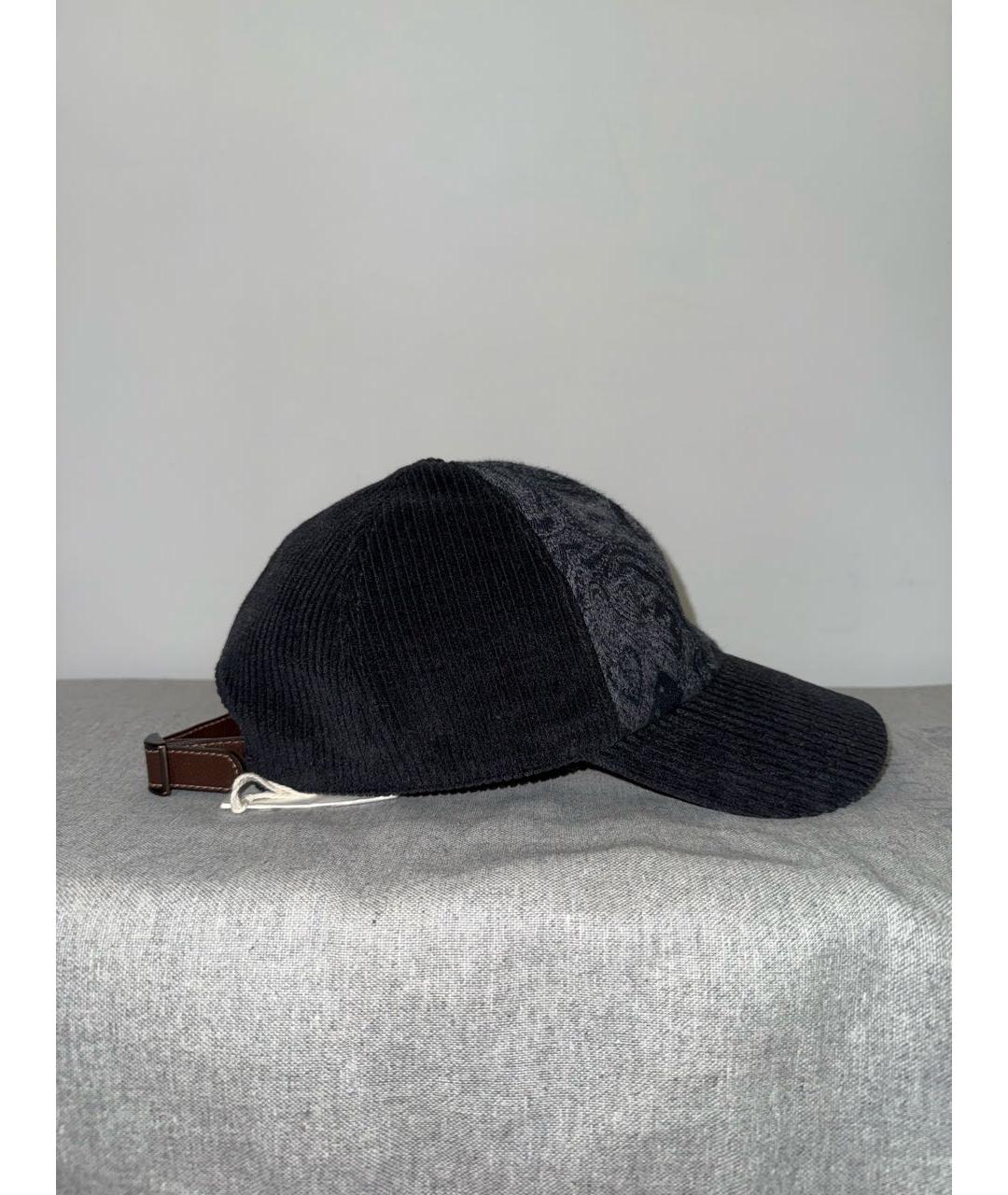 BRUNELLO CUCINELLI Темно-синяя кепка/бейсболка, фото 2