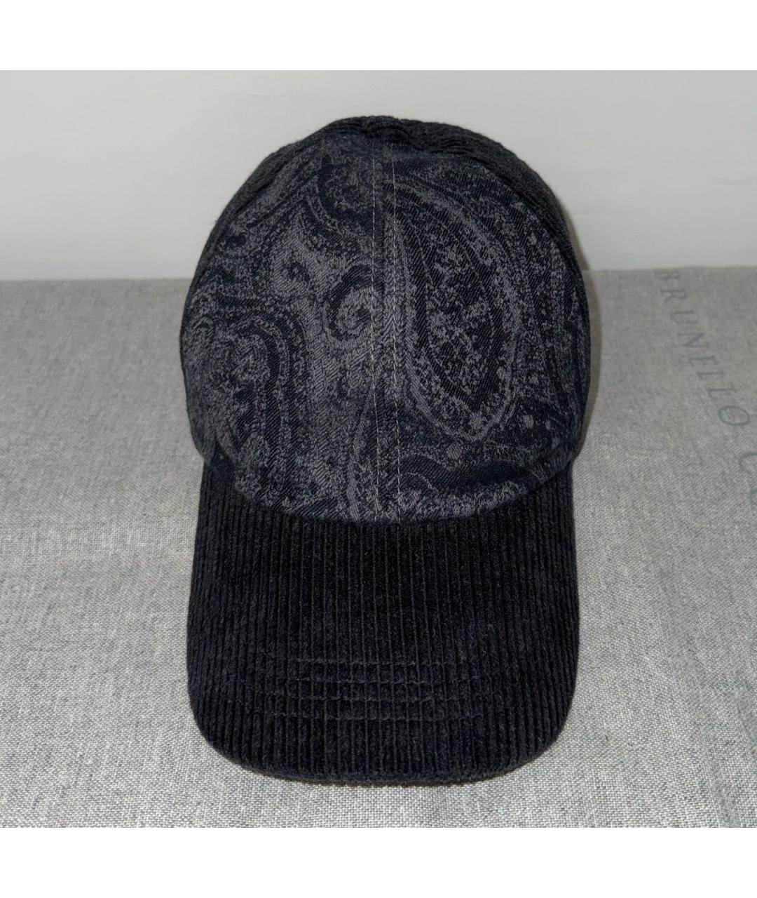 BRUNELLO CUCINELLI Темно-синяя кепка/бейсболка, фото 7