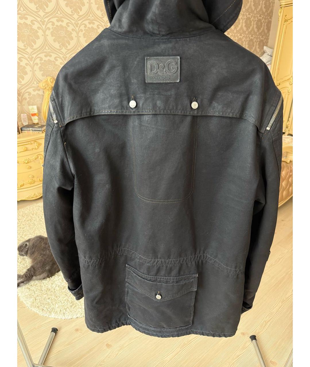 DOLCE&GABBANA Черная куртка, фото 7