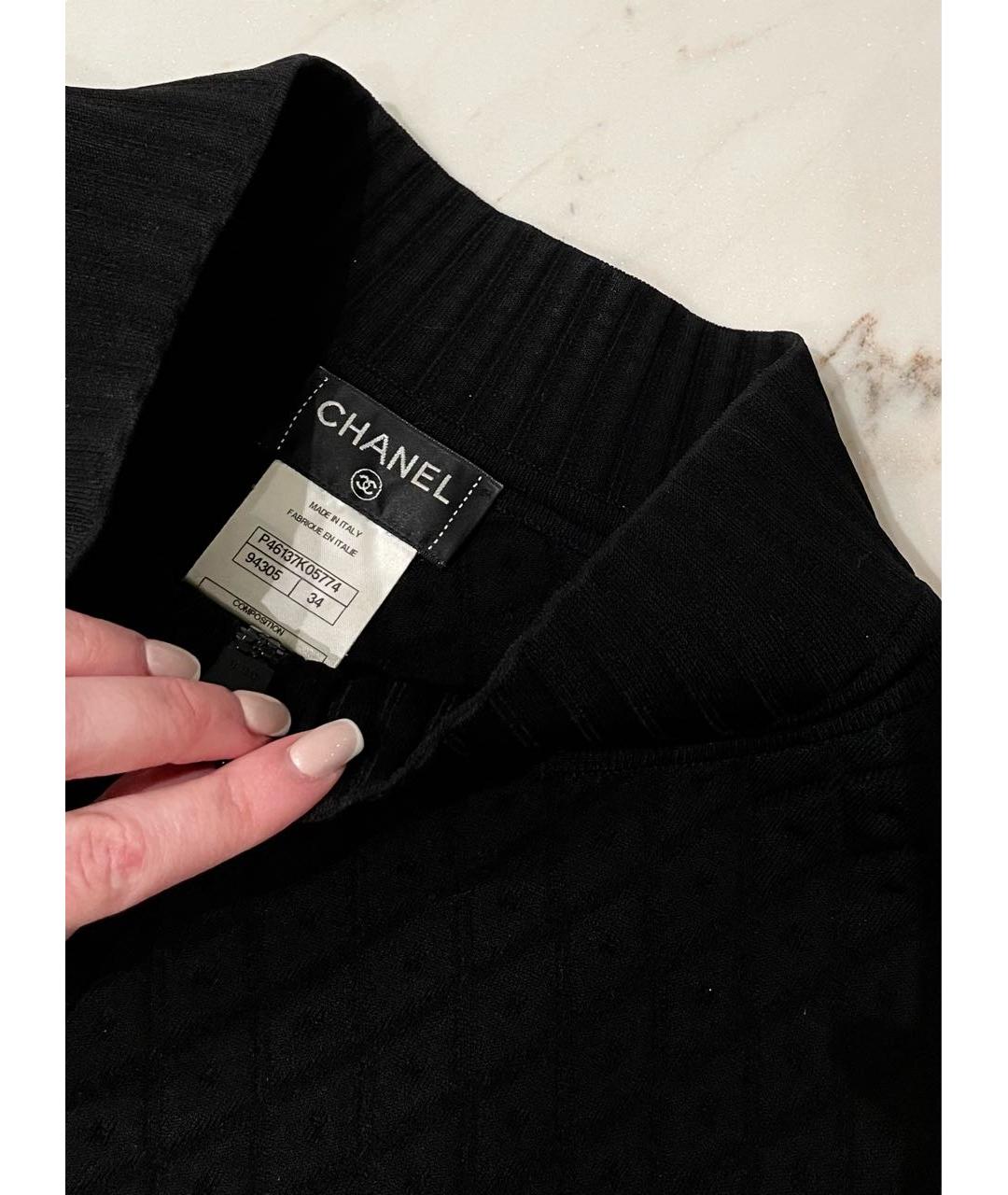 CHANEL Черный жакет/пиджак, фото 3