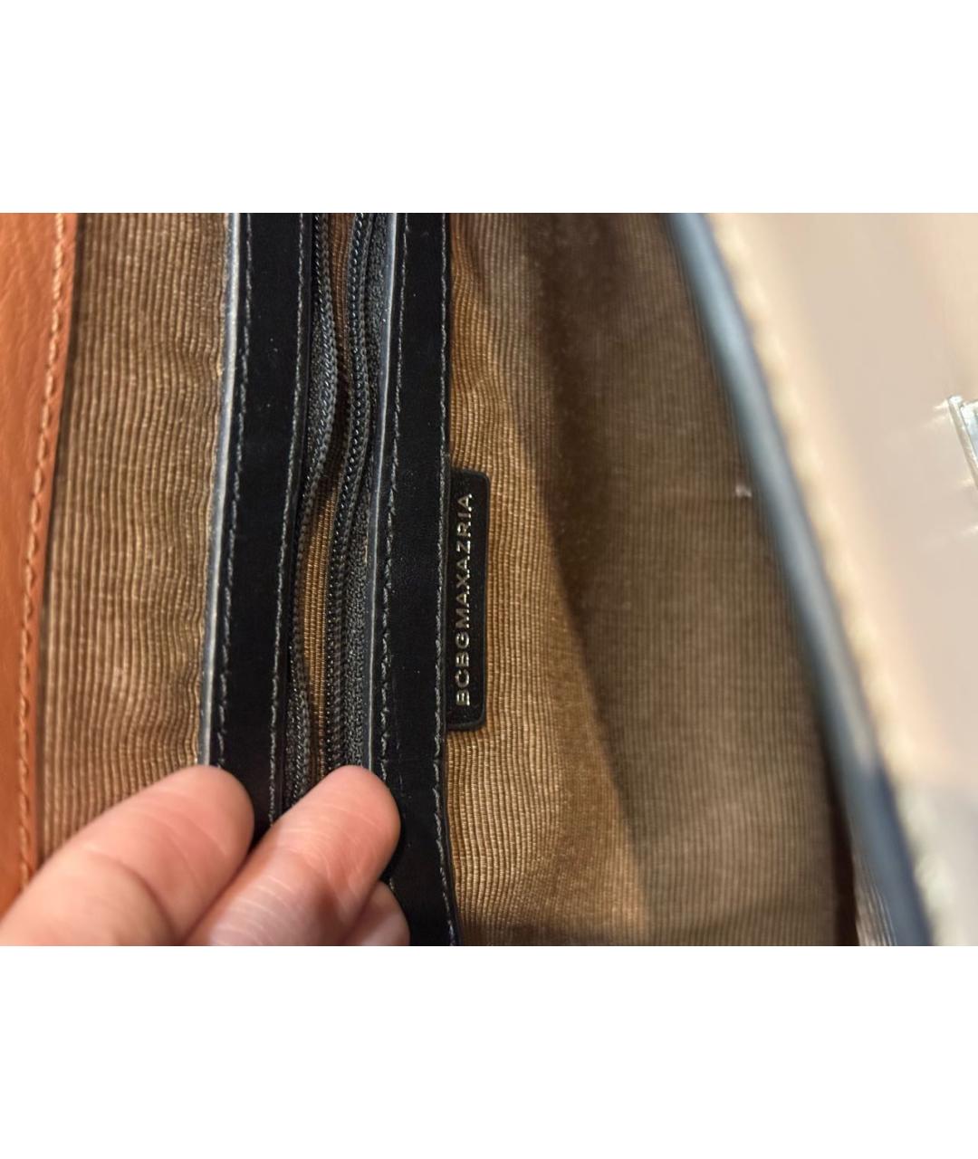 BCBG MAXAZRIA Бежевая сумка через плечо из искусственной кожи, фото 5