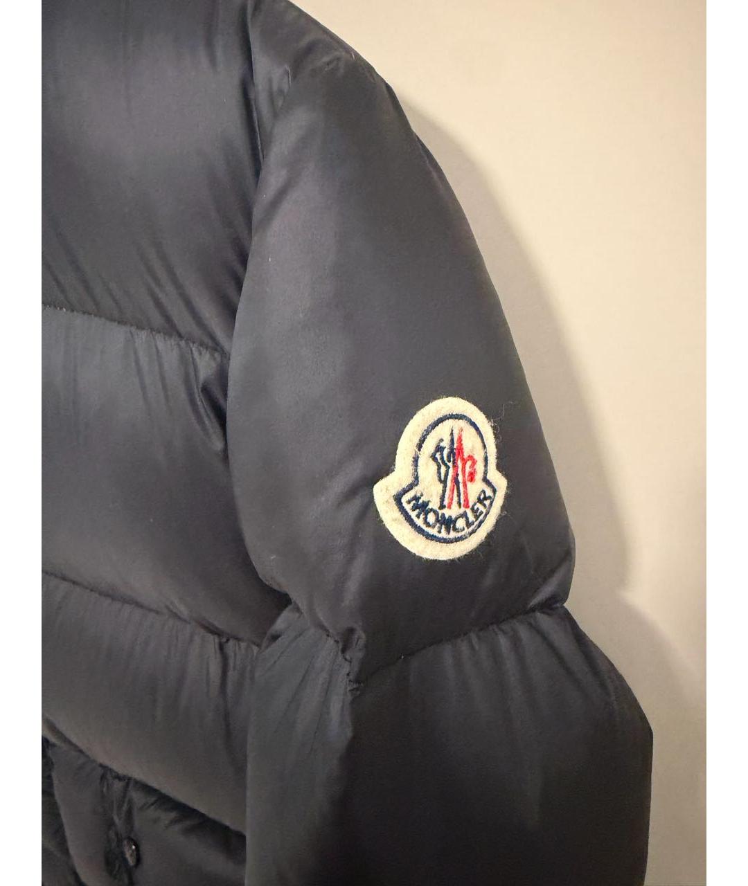 MONCLER Черная куртка, фото 4