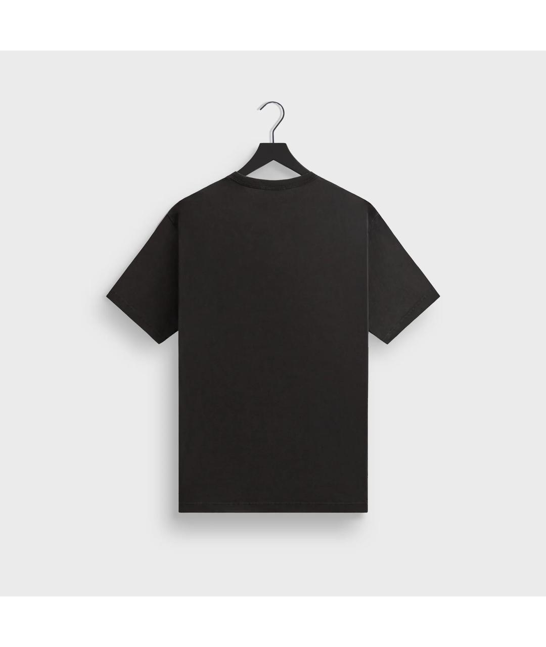 KITH Черная хлопковая футболка, фото 2