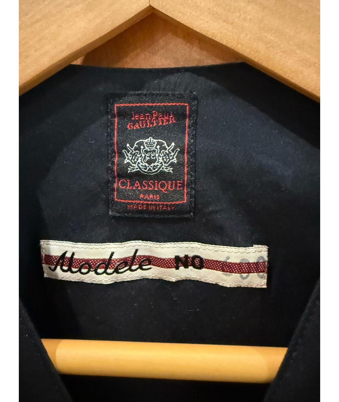 JEAN PAUL GAULTIER Черный полиэстеровый жилет, фото 3