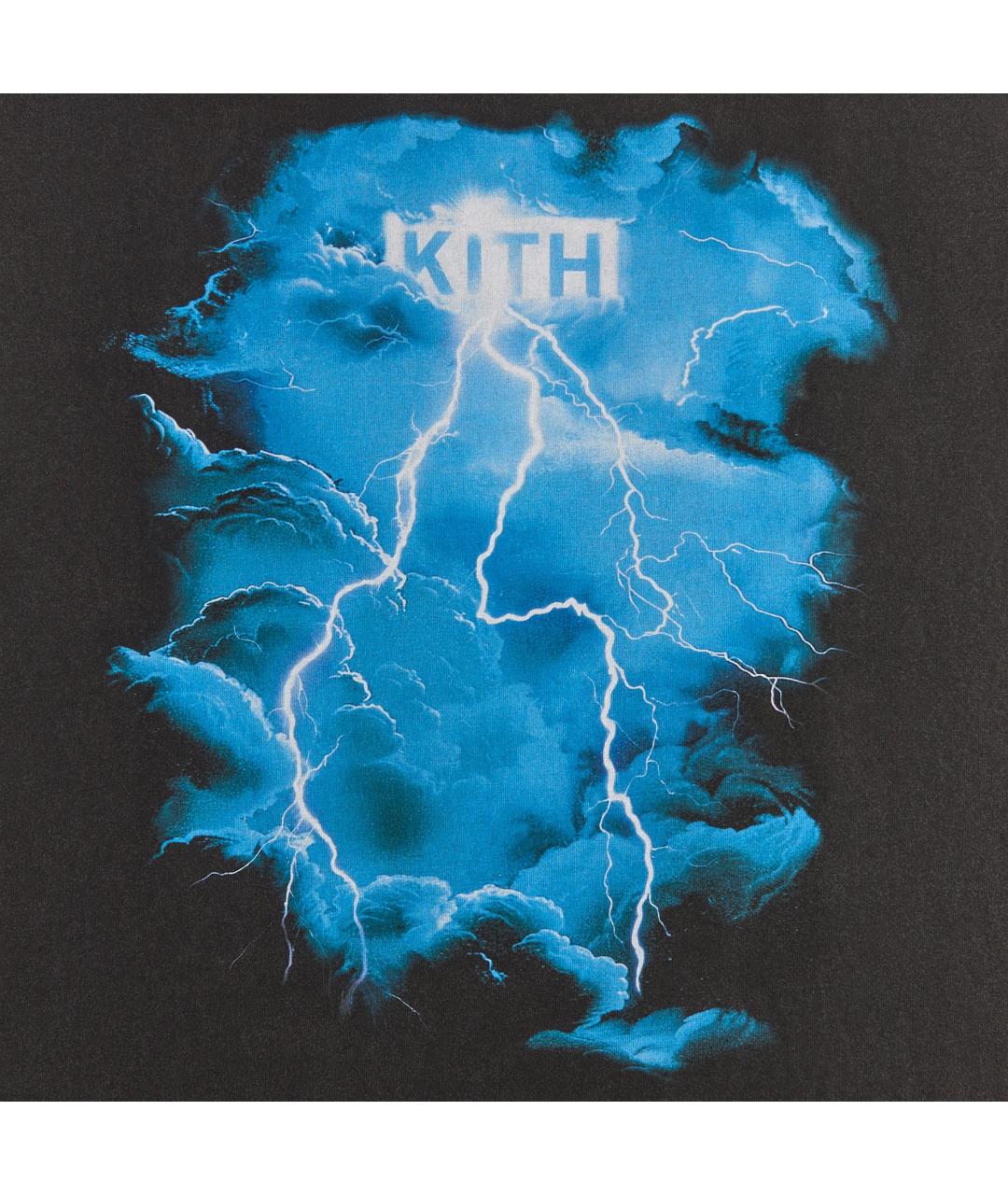 KITH Черная хлопковая футболка, фото 3