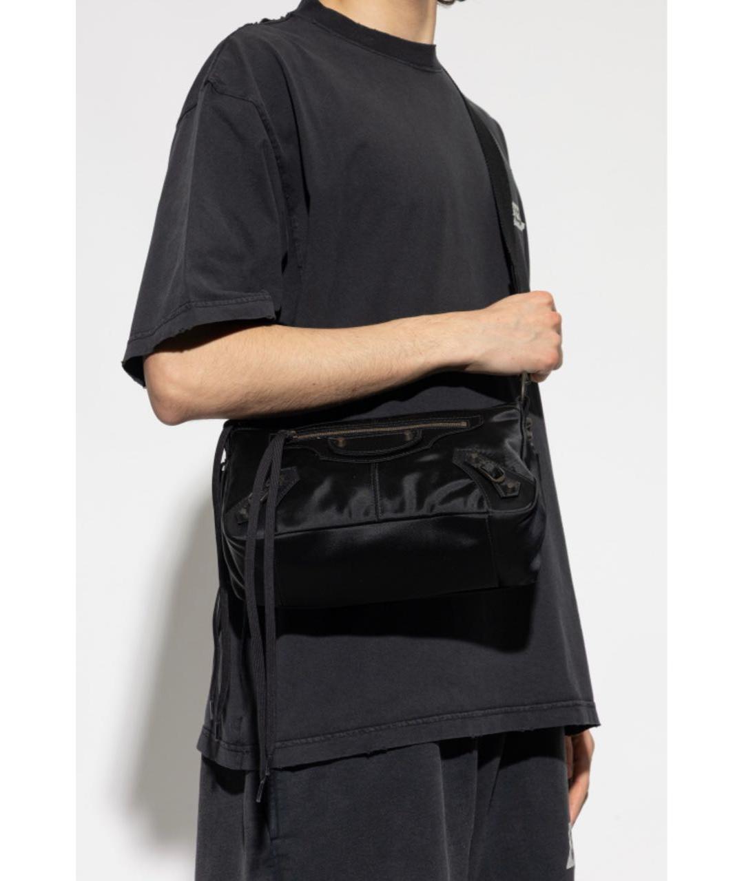 BALENCIAGA Черная сумка через плечо, фото 2