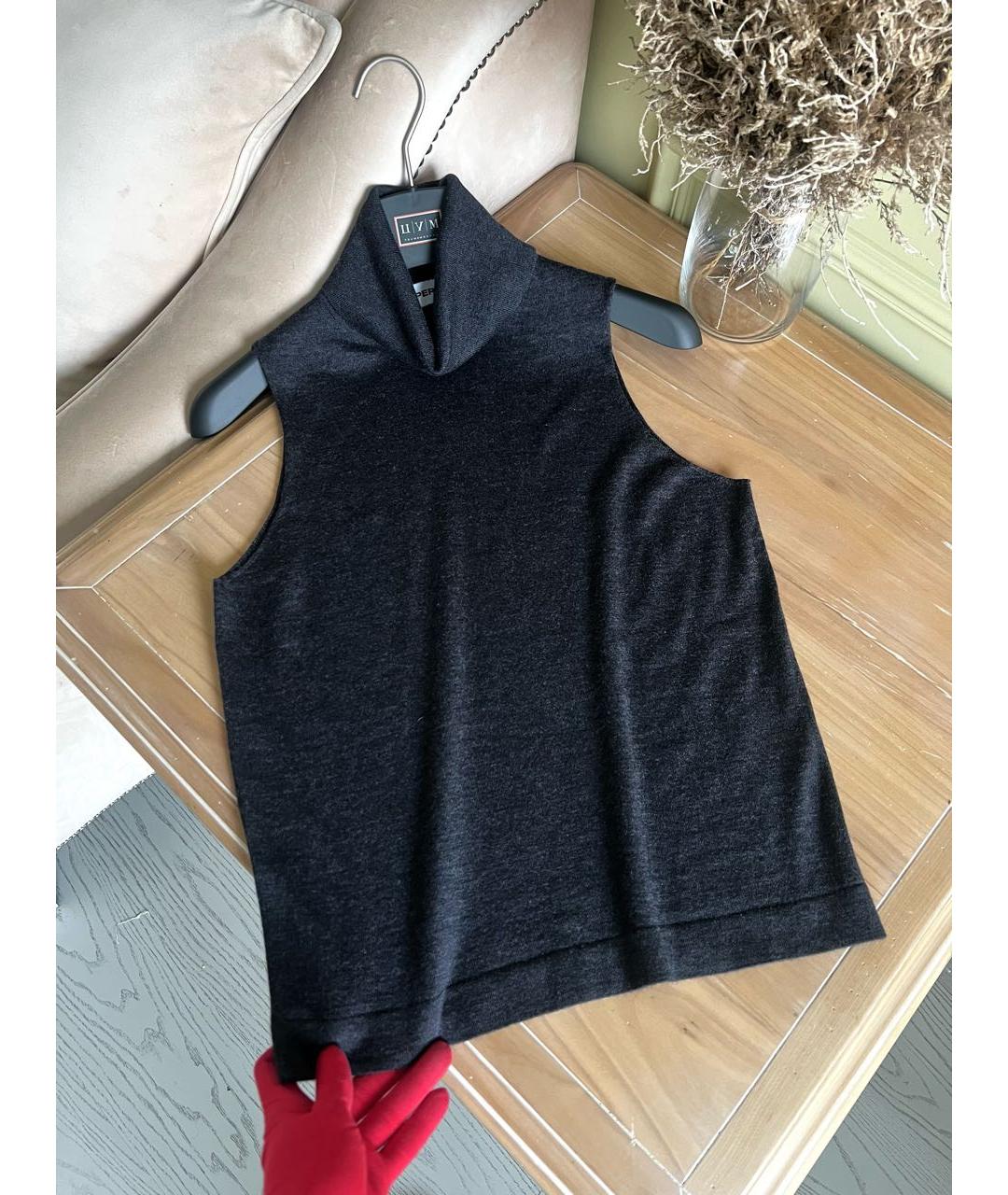 PERVERT Серая водолазка, фото 4