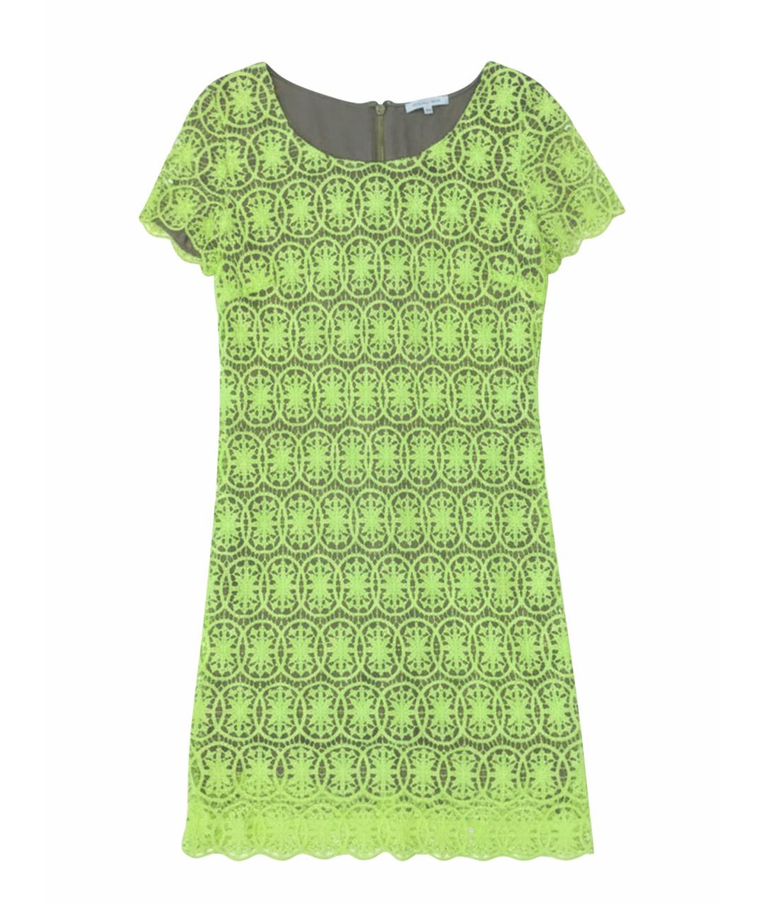 PATRIZIA PEPE Желтое хлопковое повседневное платье, фото 1