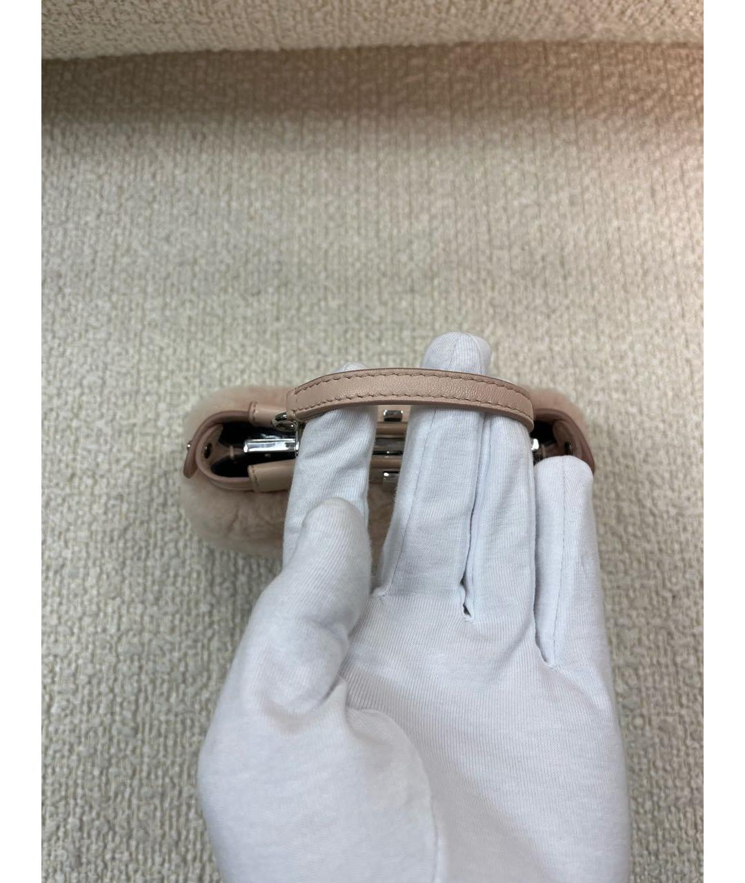 FENDI Розовая сумка с короткими ручками, фото 7