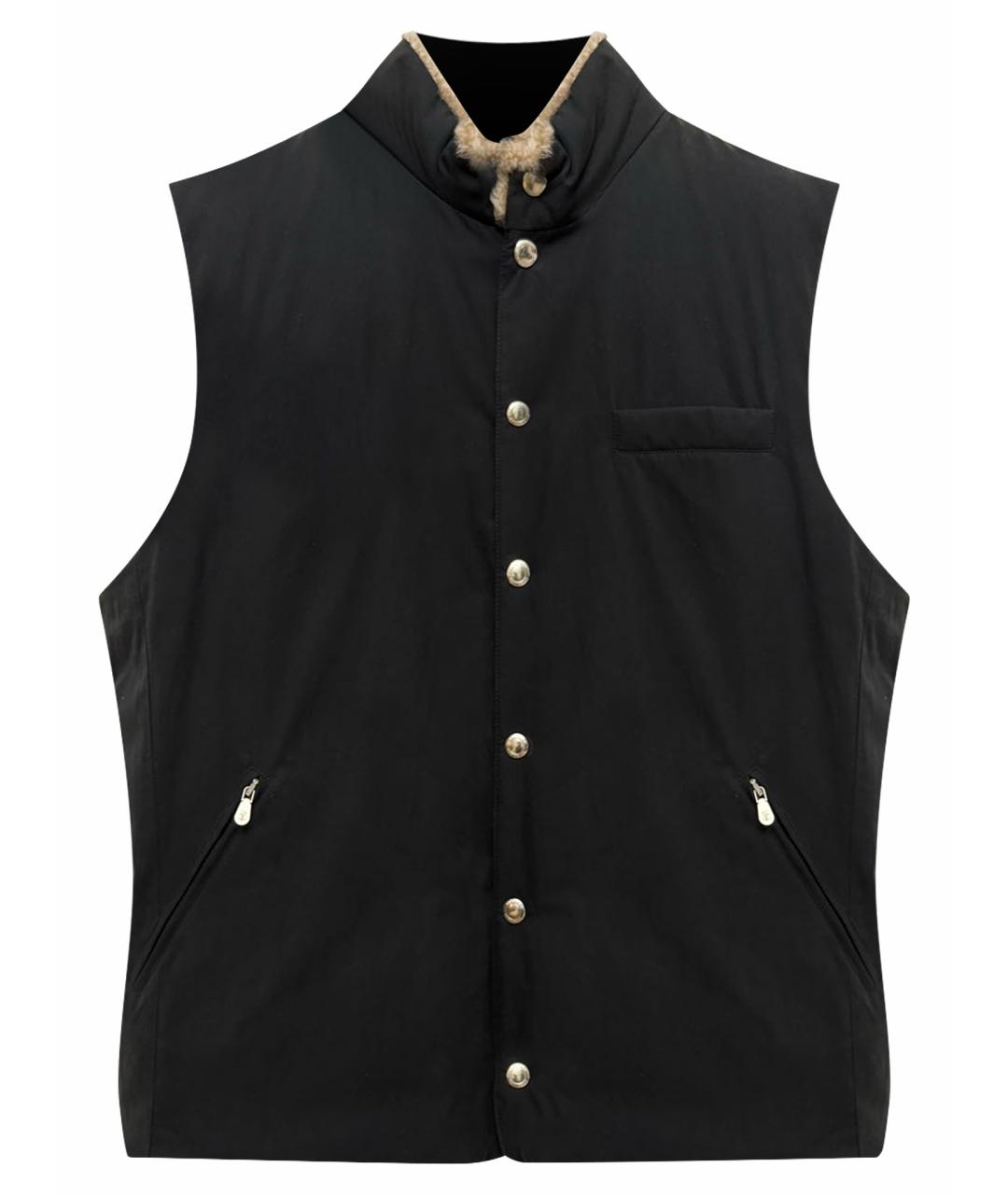 BRUNELLO CUCINELLI Черный жилет, фото 1