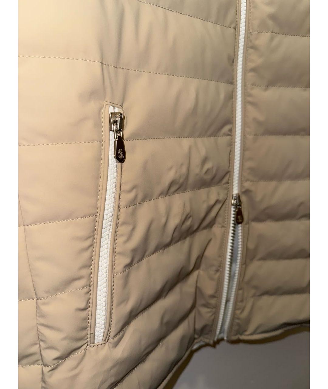 BRUNELLO CUCINELLI Бежевый жилет, фото 4