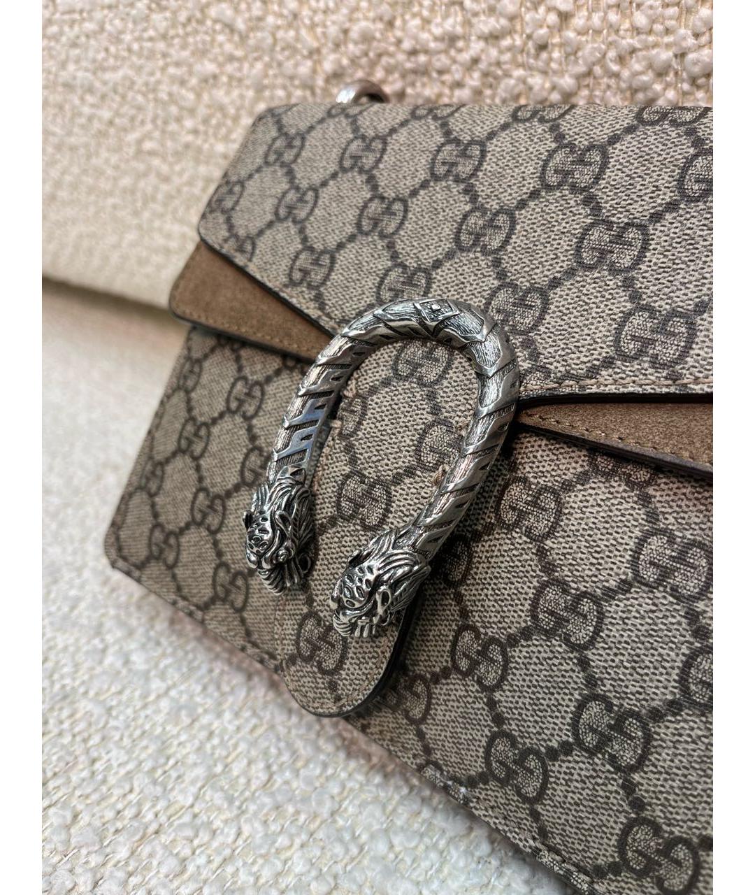 GUCCI Бежевая сумка через плечо, фото 7