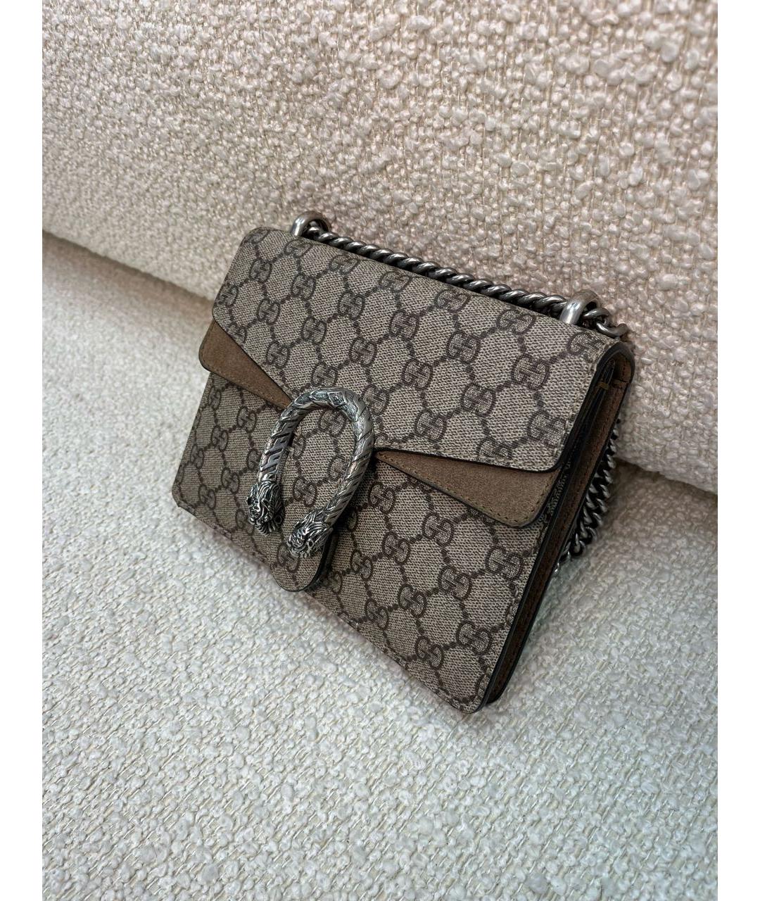 GUCCI Бежевая сумка через плечо, фото 5