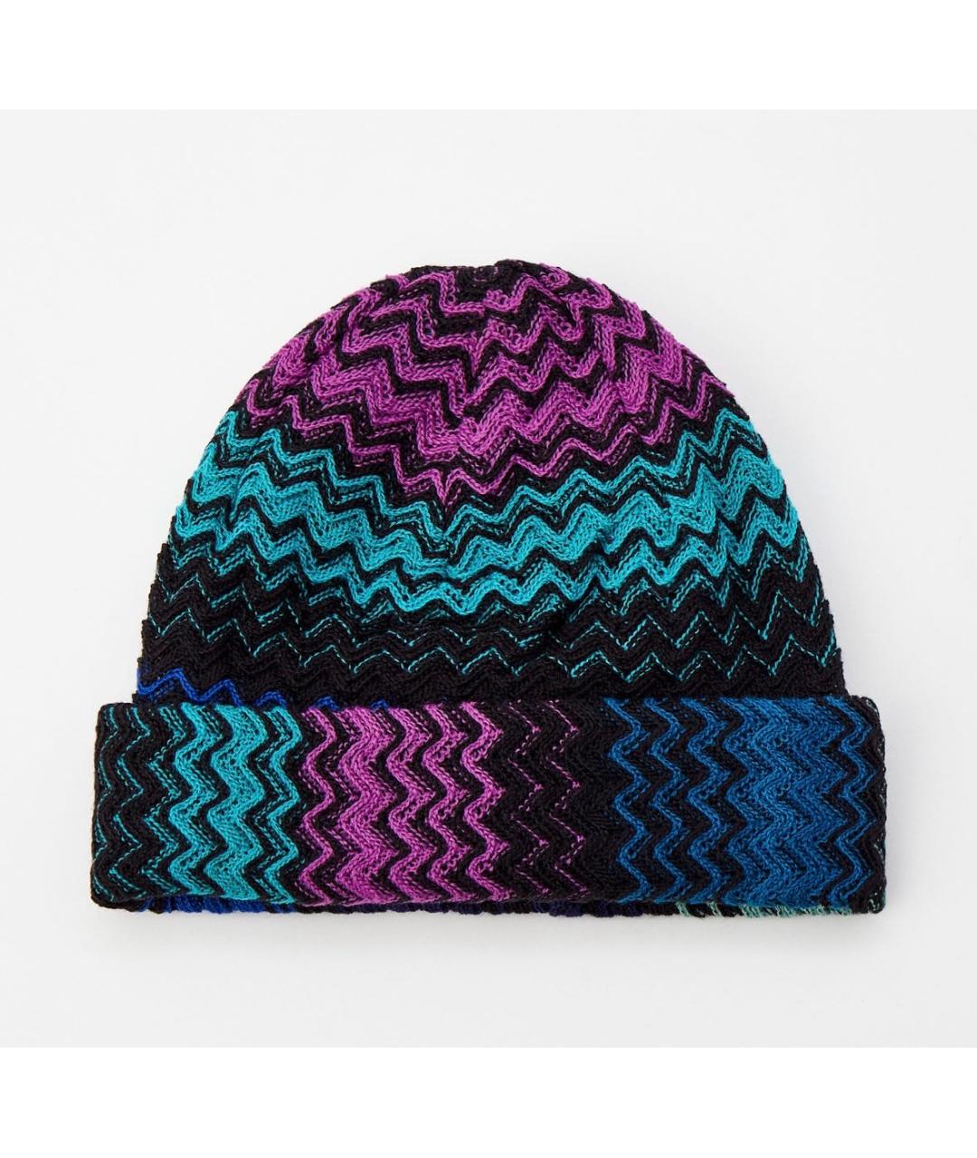 MISSONI Мульти шерстяная шапка, фото 8