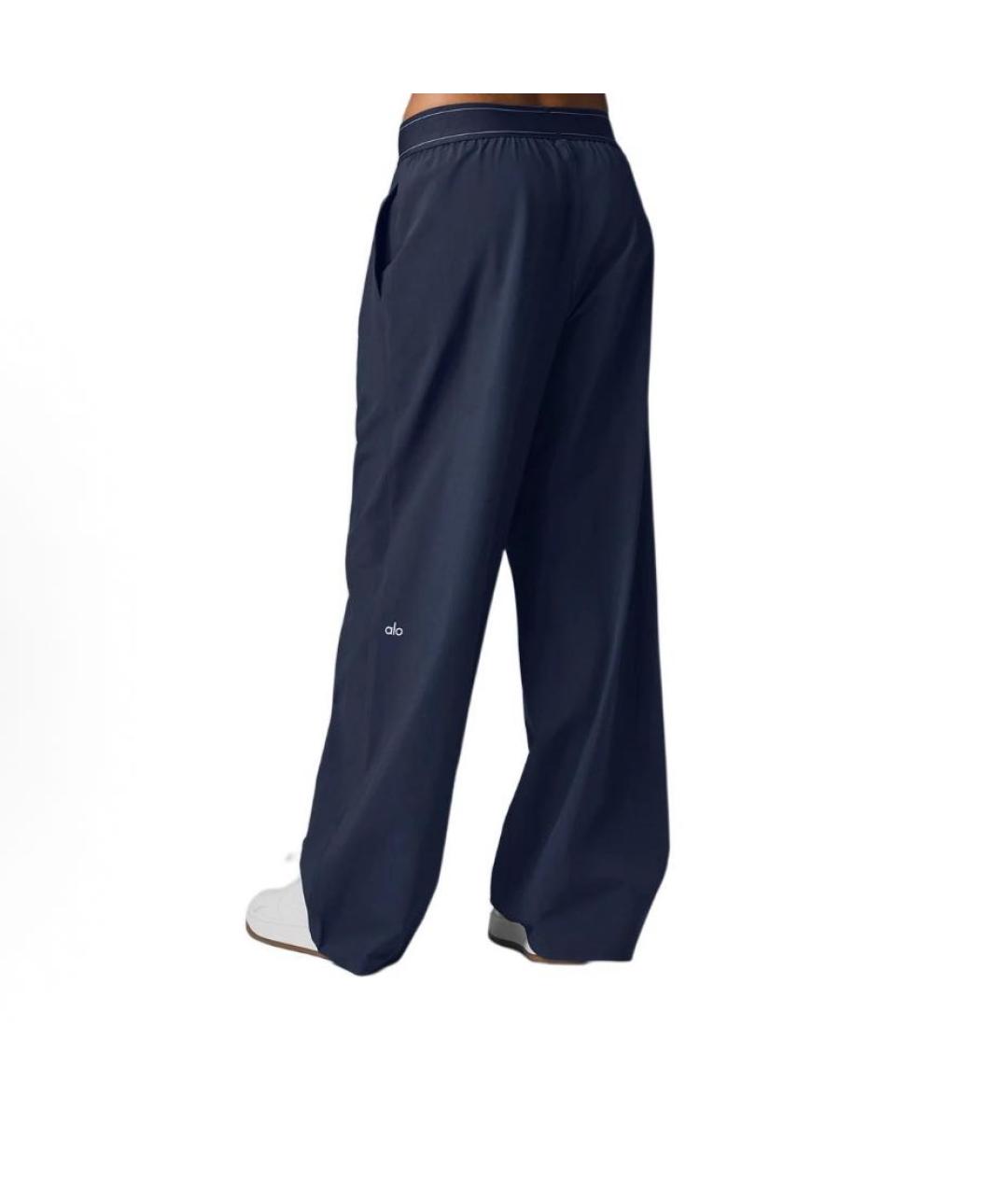 ALO YOGA Темно-синие спортивные брюки и шорты, фото 3