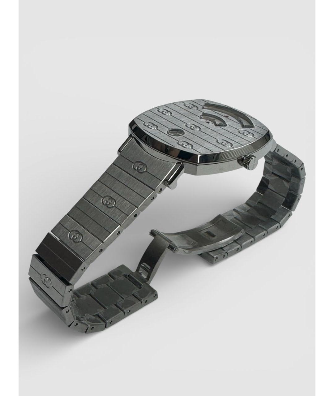 GUCCI Серебряные часы, фото 5