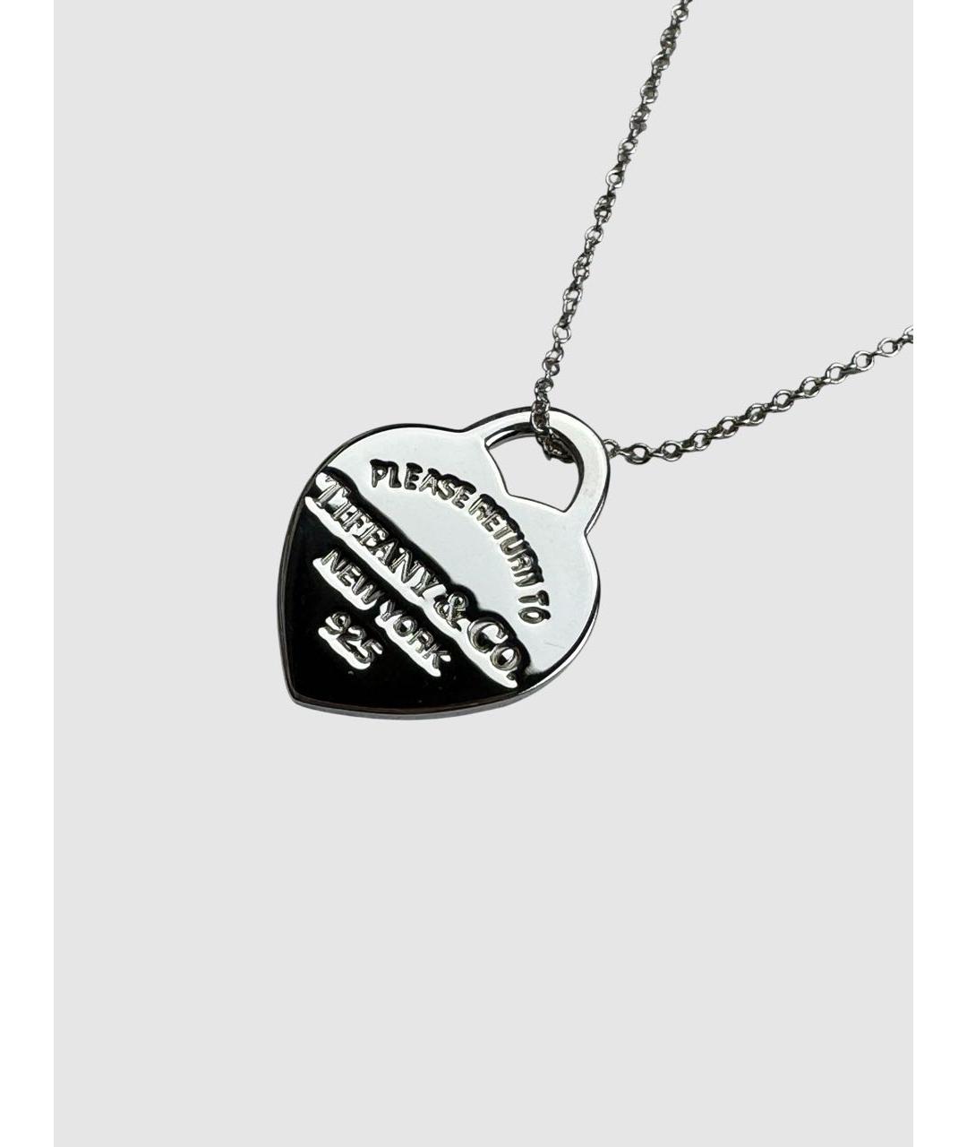 TIFFANY&CO Серебряная серебряная подвеска, фото 4