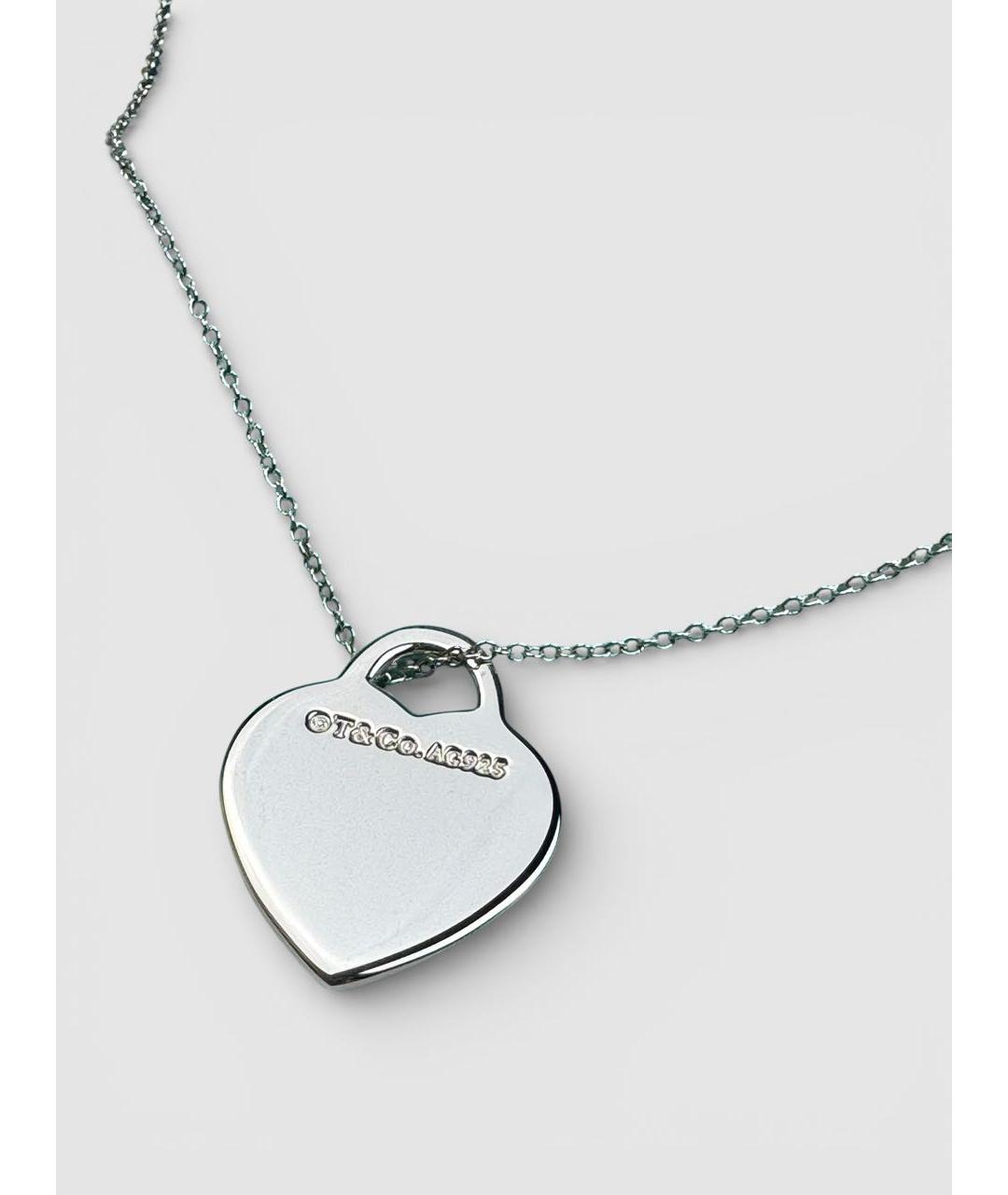 TIFFANY&CO Серебряная серебряная подвеска, фото 3