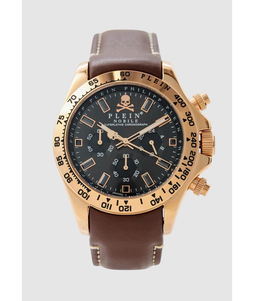 PHILIPP PLEIN Коричневые часы, фото 6