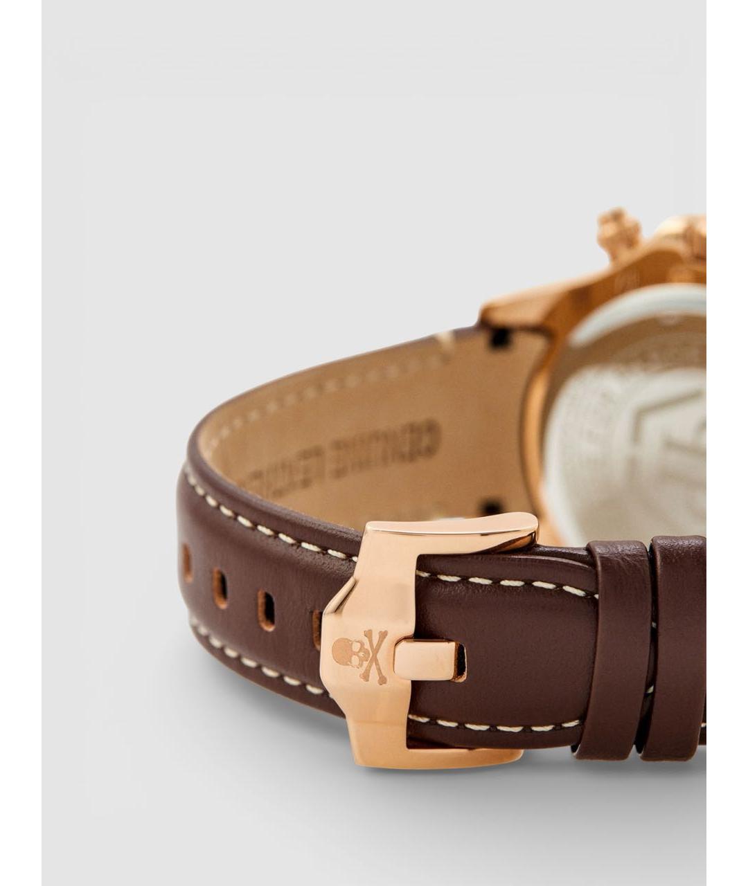 PHILIPP PLEIN Коричневые часы, фото 2