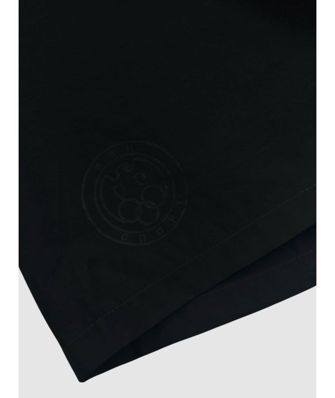 YEEZY Черные полиэстеровые шорты, фото 4