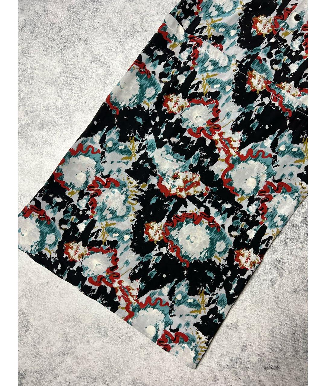 MARNI Мульти шелковое платье, фото 2