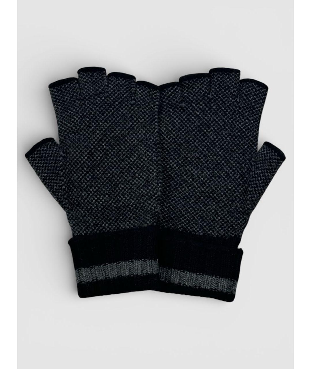 GUCCI Черные перчатки, фото 3