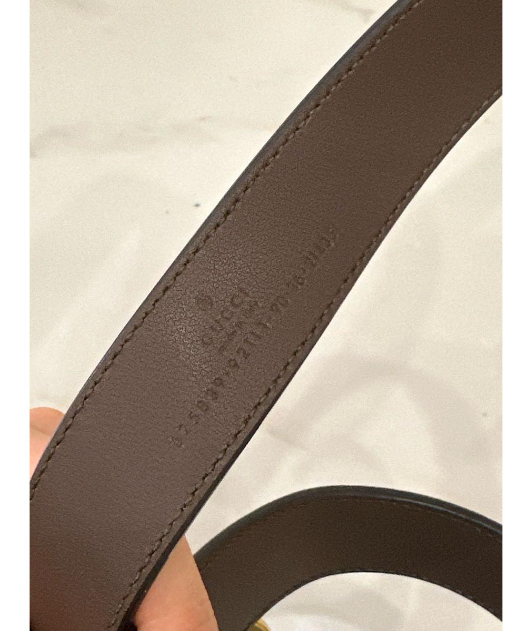 GUCCI Коричневый ремень, фото 3