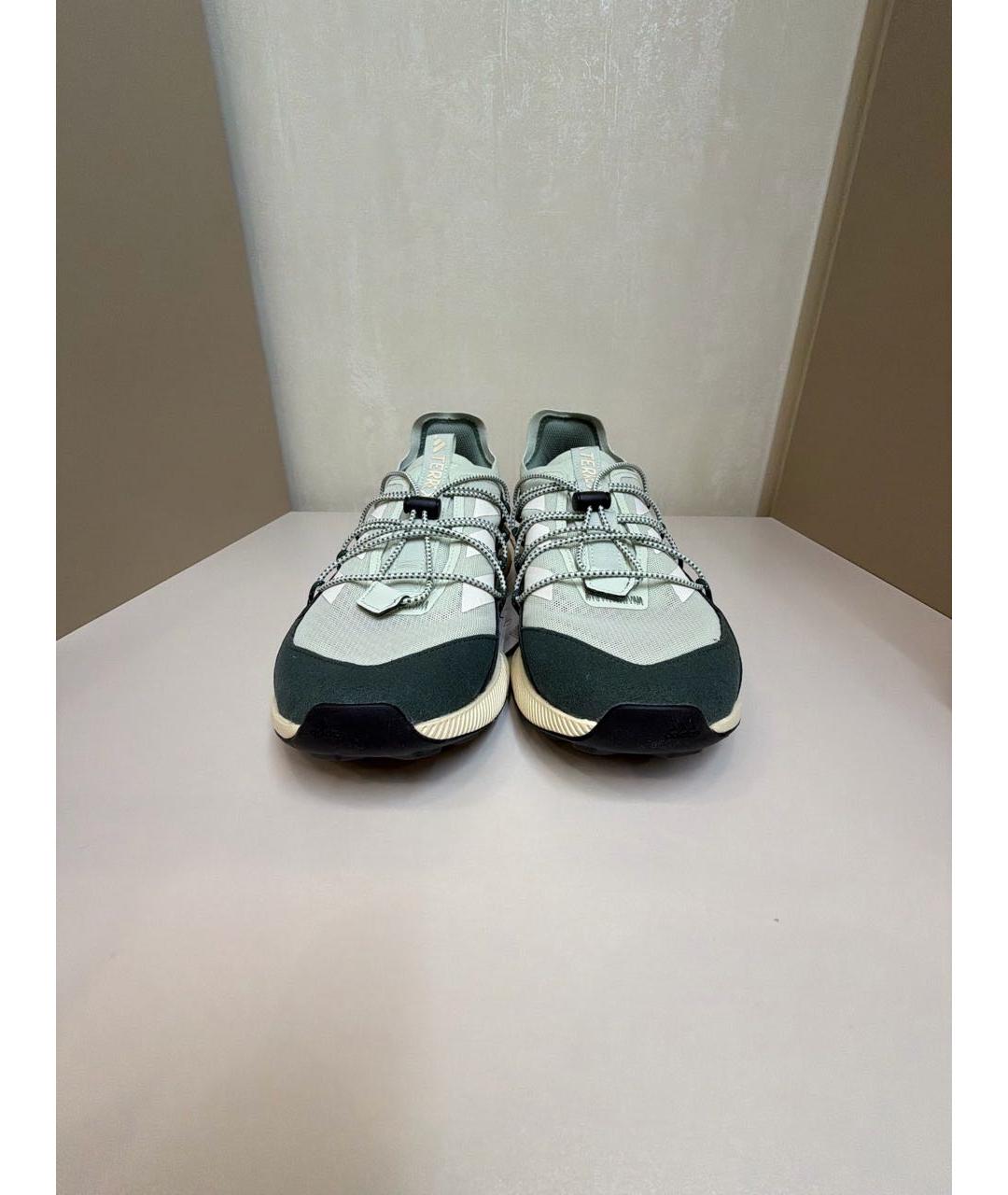 ADIDAS Зеленые синтетические кроссовки, фото 2