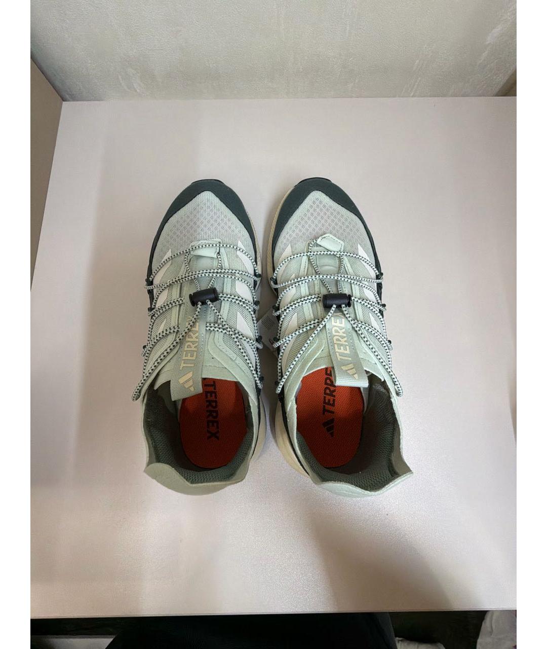 ADIDAS Зеленые синтетические кроссовки, фото 3