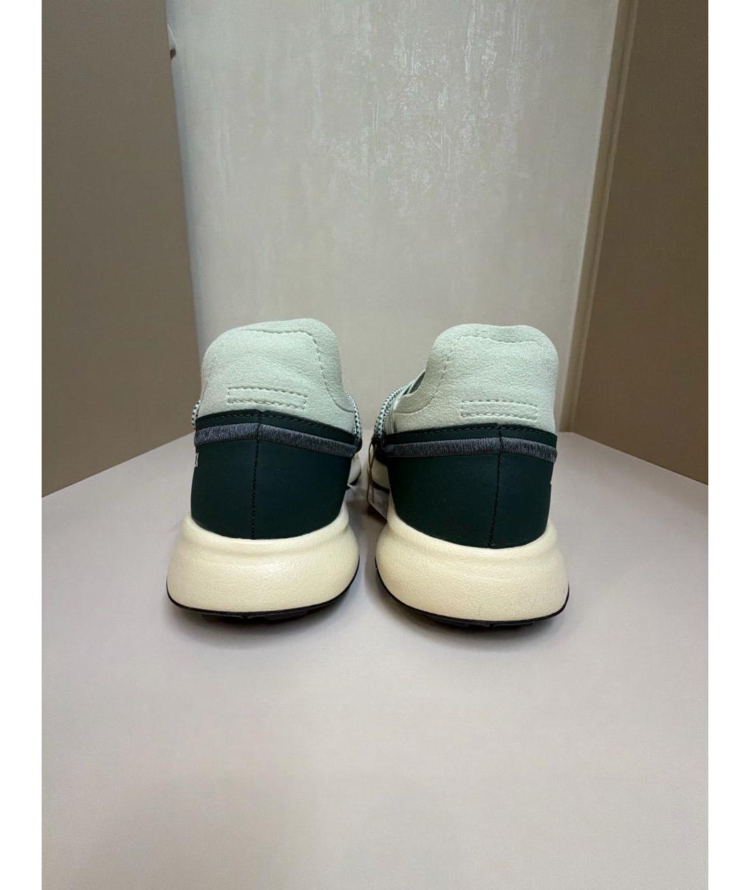 ADIDAS Зеленые синтетические кроссовки, фото 4