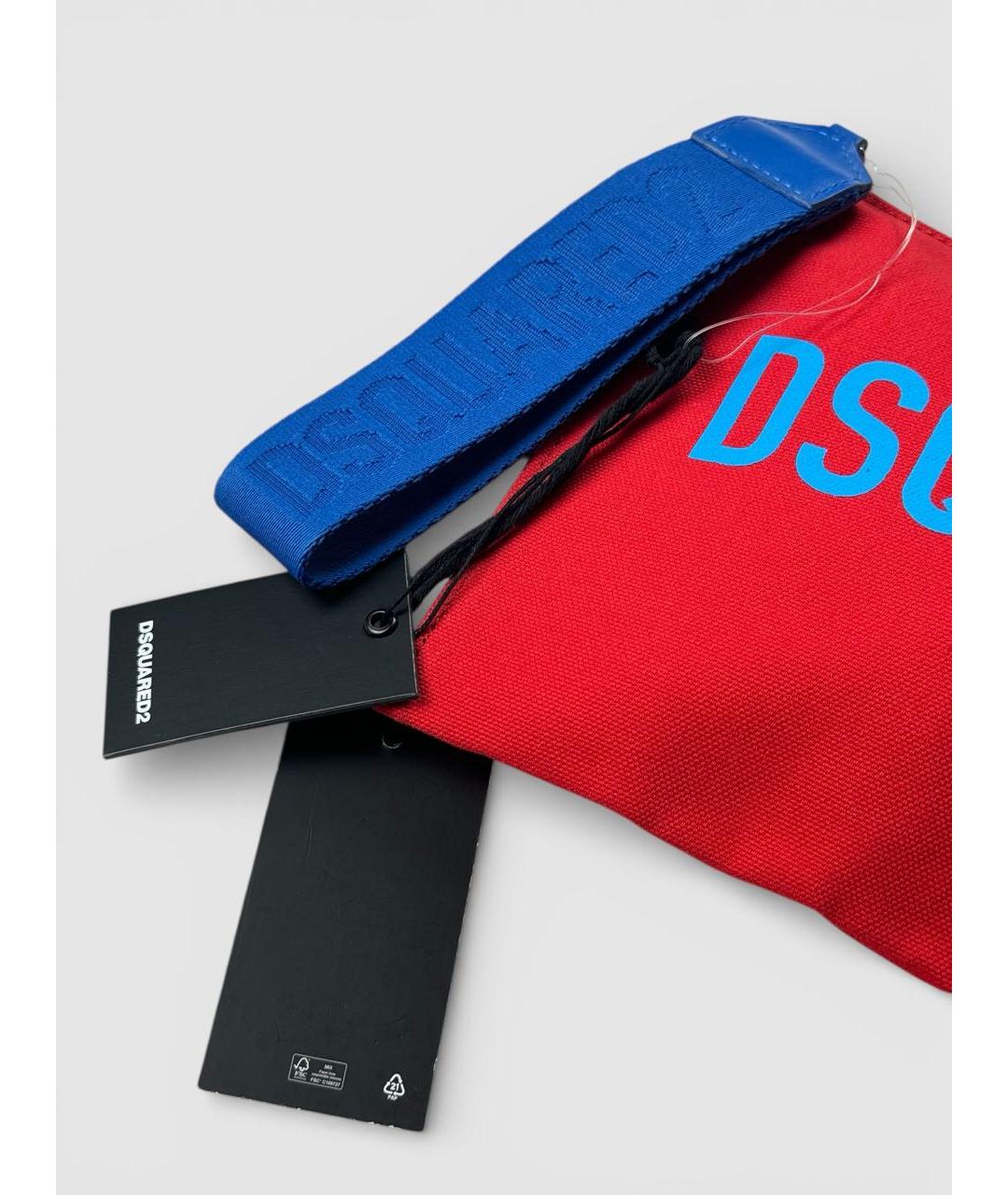 DSQUARED2 Красная папка для документов, фото 5