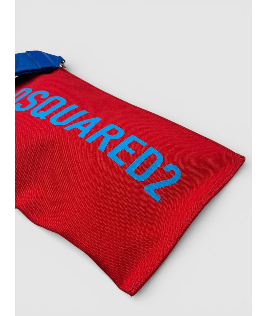 DSQUARED2 Красная папка для документов, фото 3